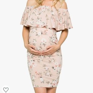 Bodycon baby bump dress